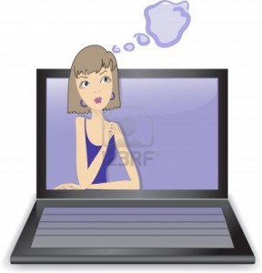 thoughtful-girl-looks-out-from-the-laptop